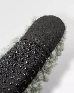 Snowfall 2.0 recycelte Sherpa-Handschuhe - Pistazie