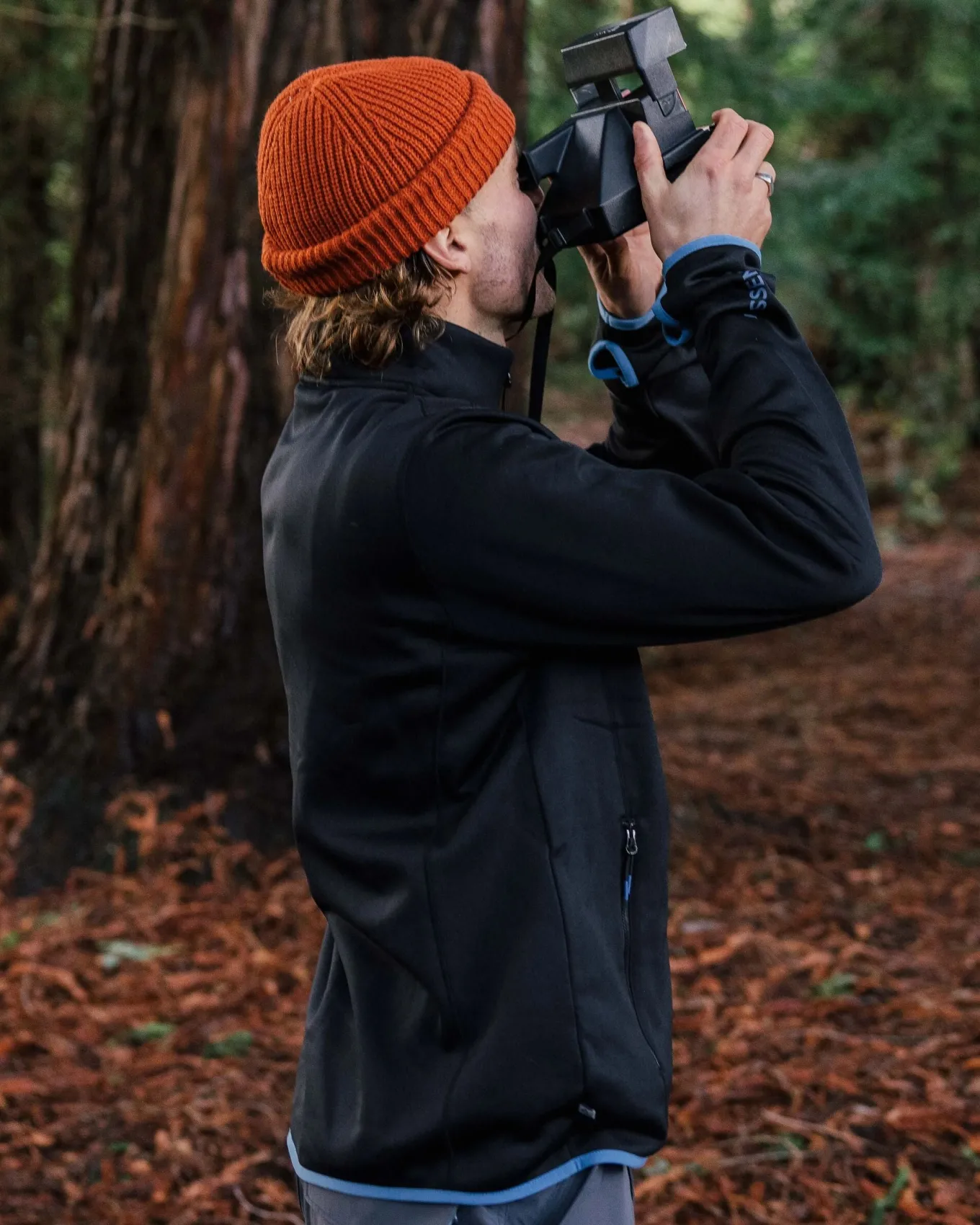 Solitude Recycelter Polartec® Fleece Pullover - Schwarz