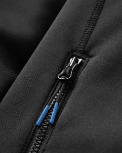 Solitude Recycelter Polartec® Fleece Kapuzenpullover - Schwarz