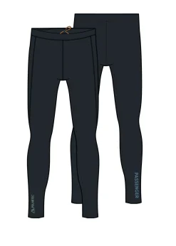 Solitude Recyceltes Polartec® Thermal Leggings - Schwarz