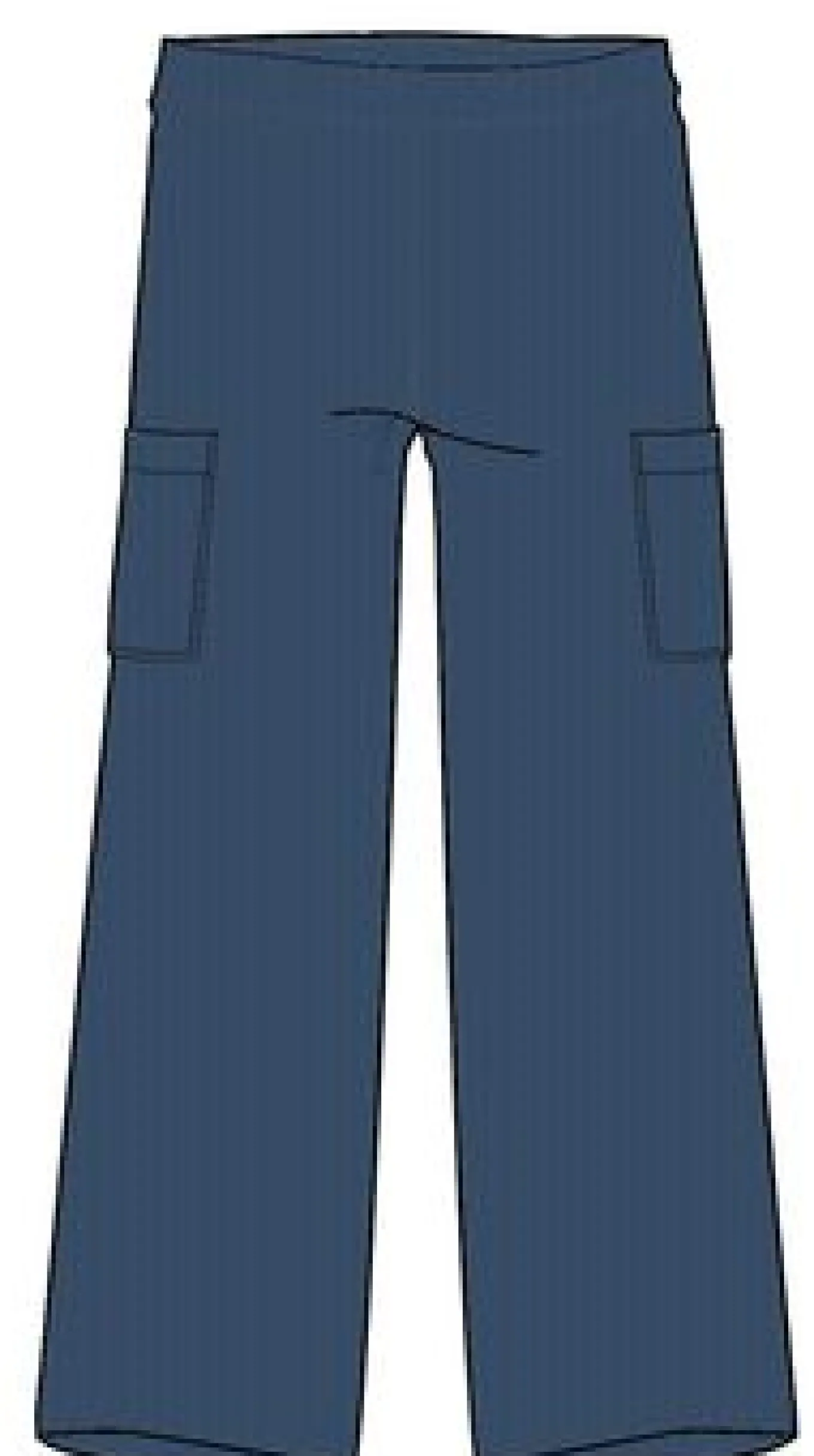 Someday Bio Cordhose - Dunkler Denim