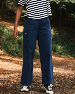 Someday Bio Cordhose - Dunkler Denim