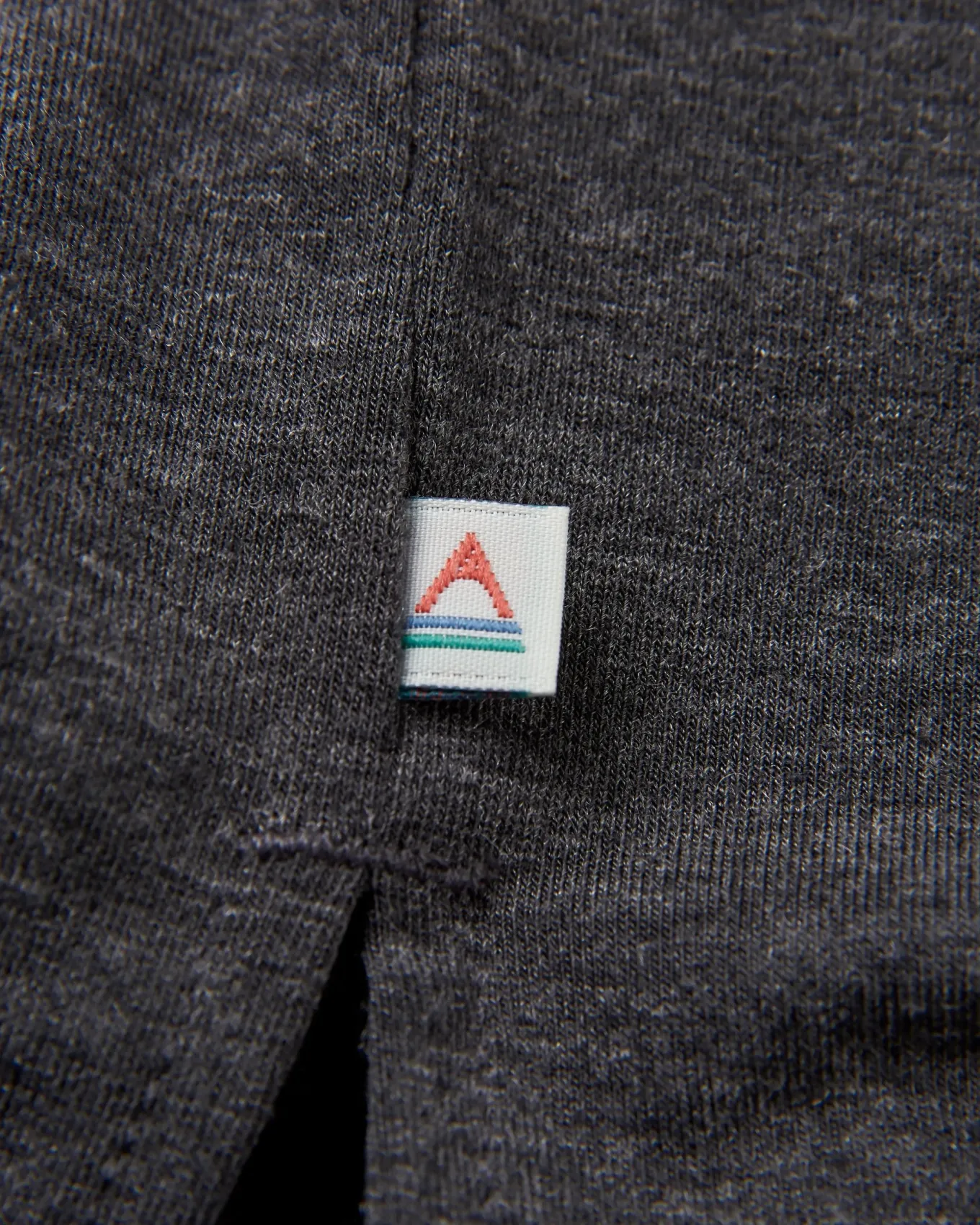 Sorrento recyceltes aktives Langarm-T-Shirt - Schwarz
