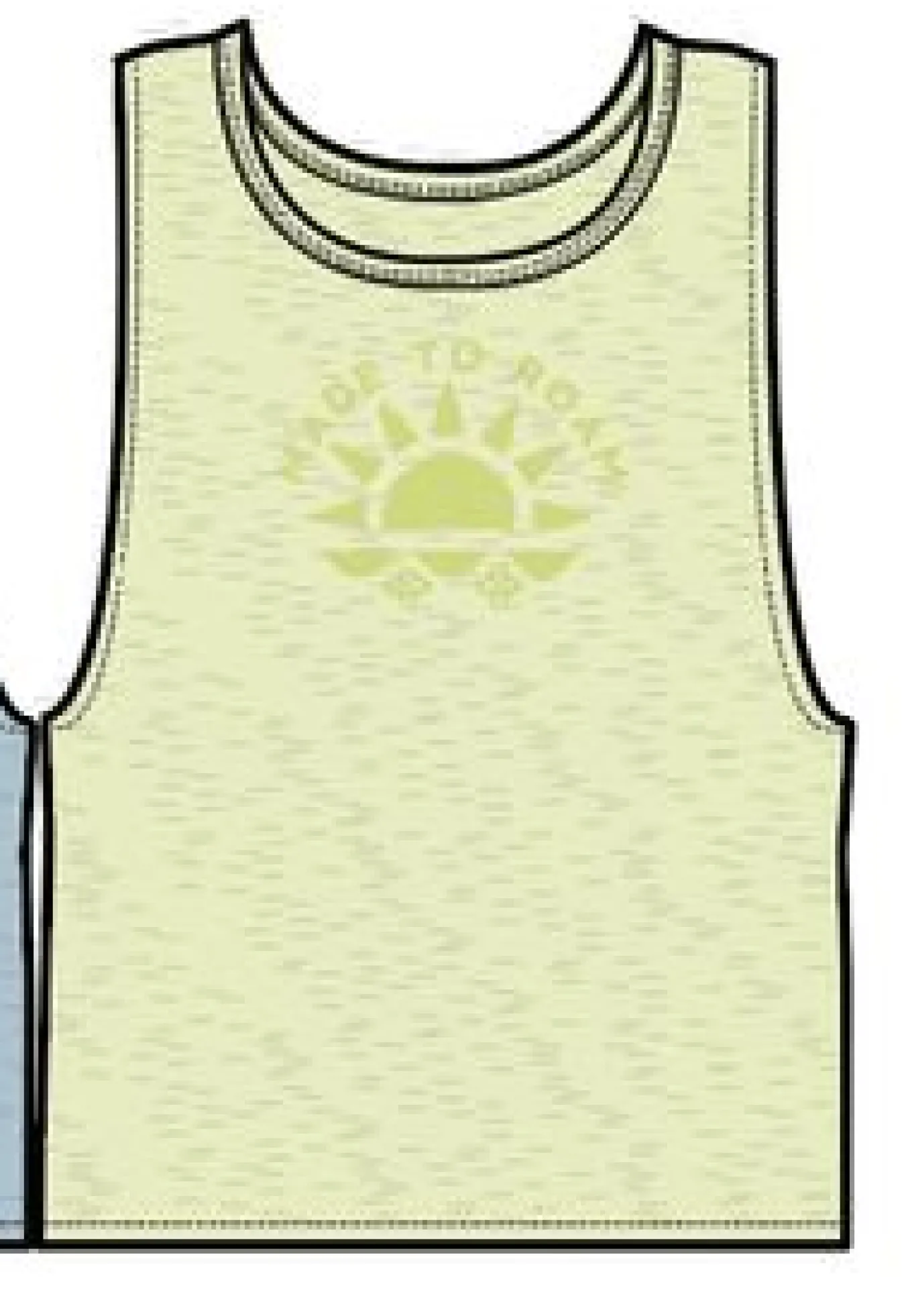 Sunburst Bio Top - Sanfter Limettensaft