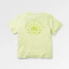 Sunburst Organic T-Shirt - Soft Lime Juice