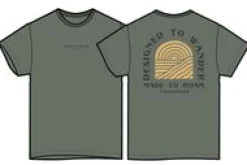 Sundown Recyceltes Bio-Baumwoll T-Shirt - Khaki