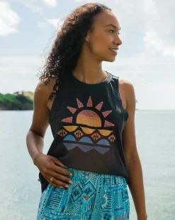 Sunray Recycelte Baumwollweste - Schwarz