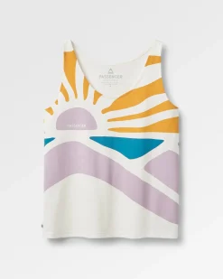 Sunsets Bio-Baumwollweste - Marshmallow