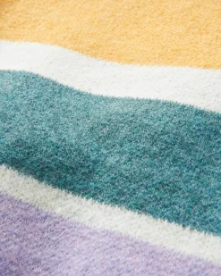 Sunsets Recycelter Oversized Strickpullover - Marshmallow