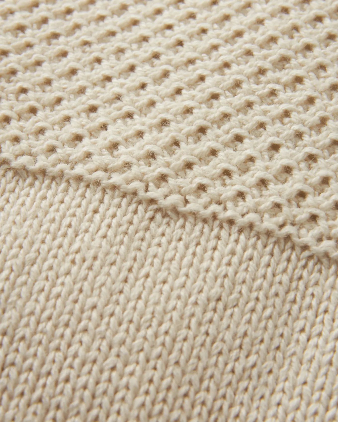 Swell Strickpullover - Cremefarben