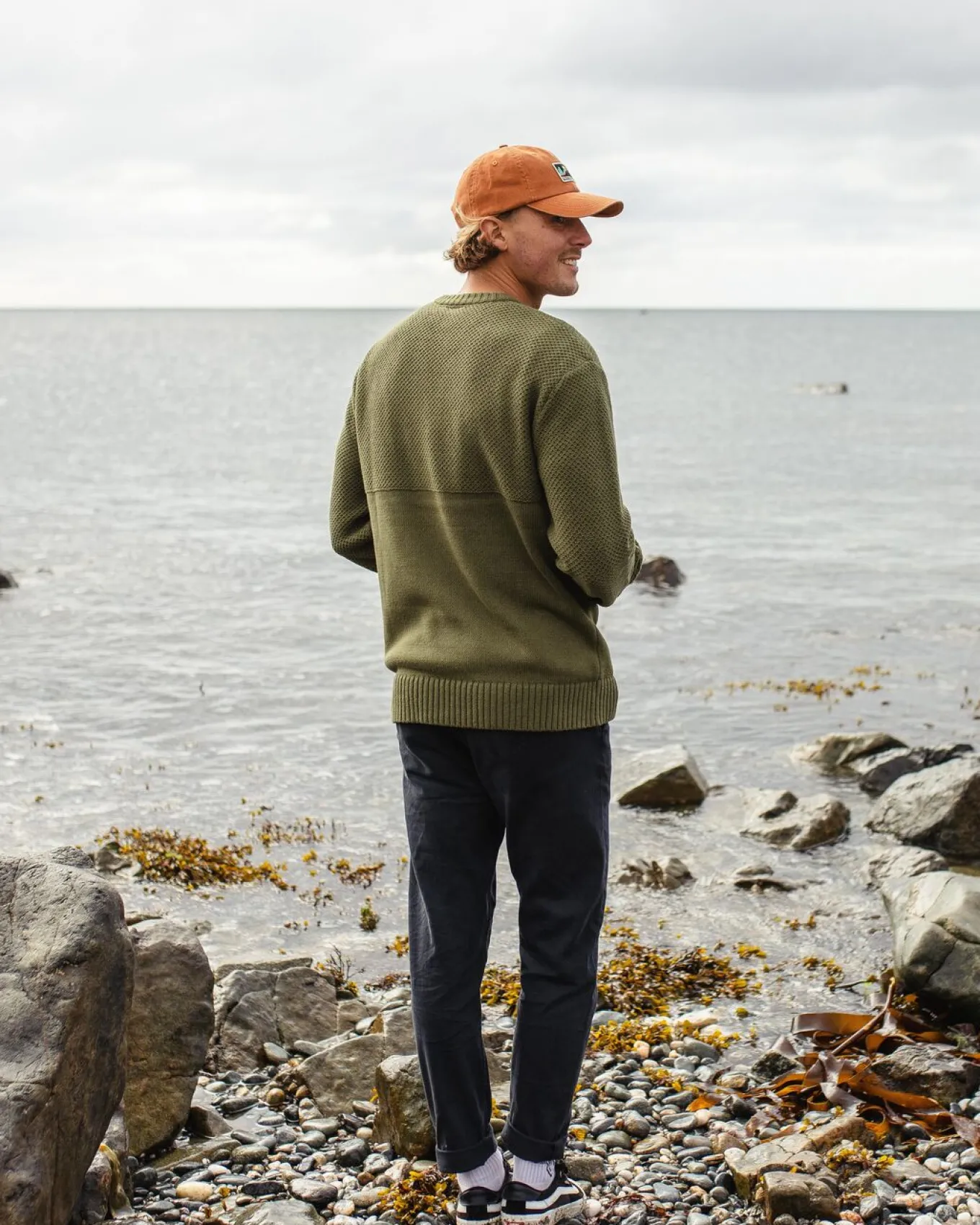 Swell Strickpullover - Khaki