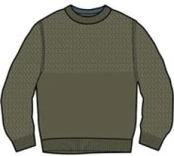 Swell Strickpullover - Khaki