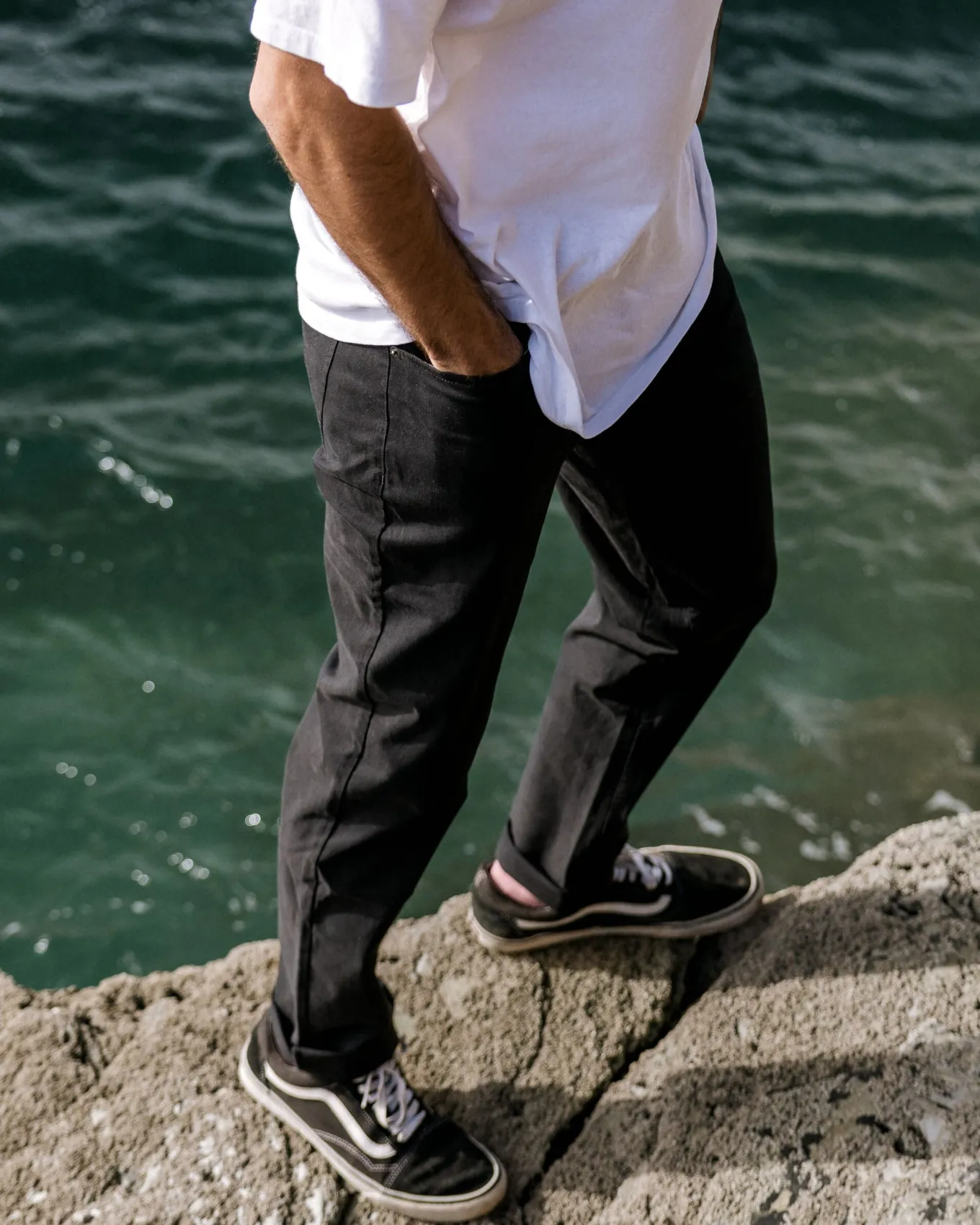 365 5 Taschenhose - Schwarz