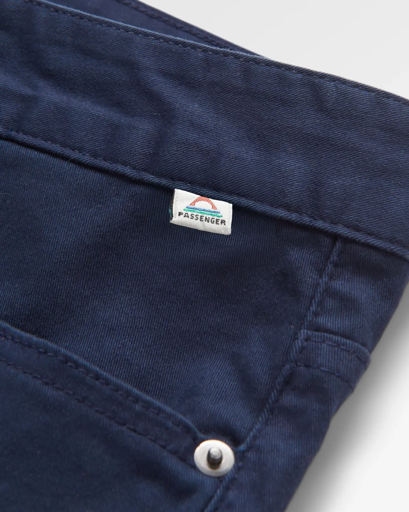 365 5-Taschen-Hose - tiefes Marineblau