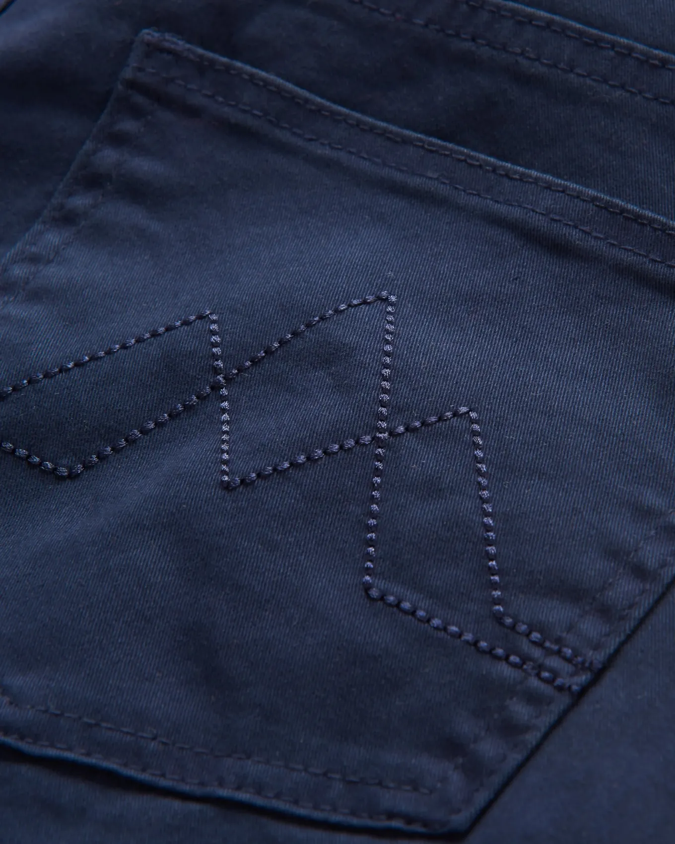 365 5-Taschen-Hose - tiefes Marineblau