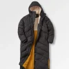 Tasman Recycled 2.0 lange, isolierte Jacke - Schwarz