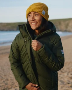 Tasman Recycled 2.0 lange, isolierte Jacke - Tannengrün