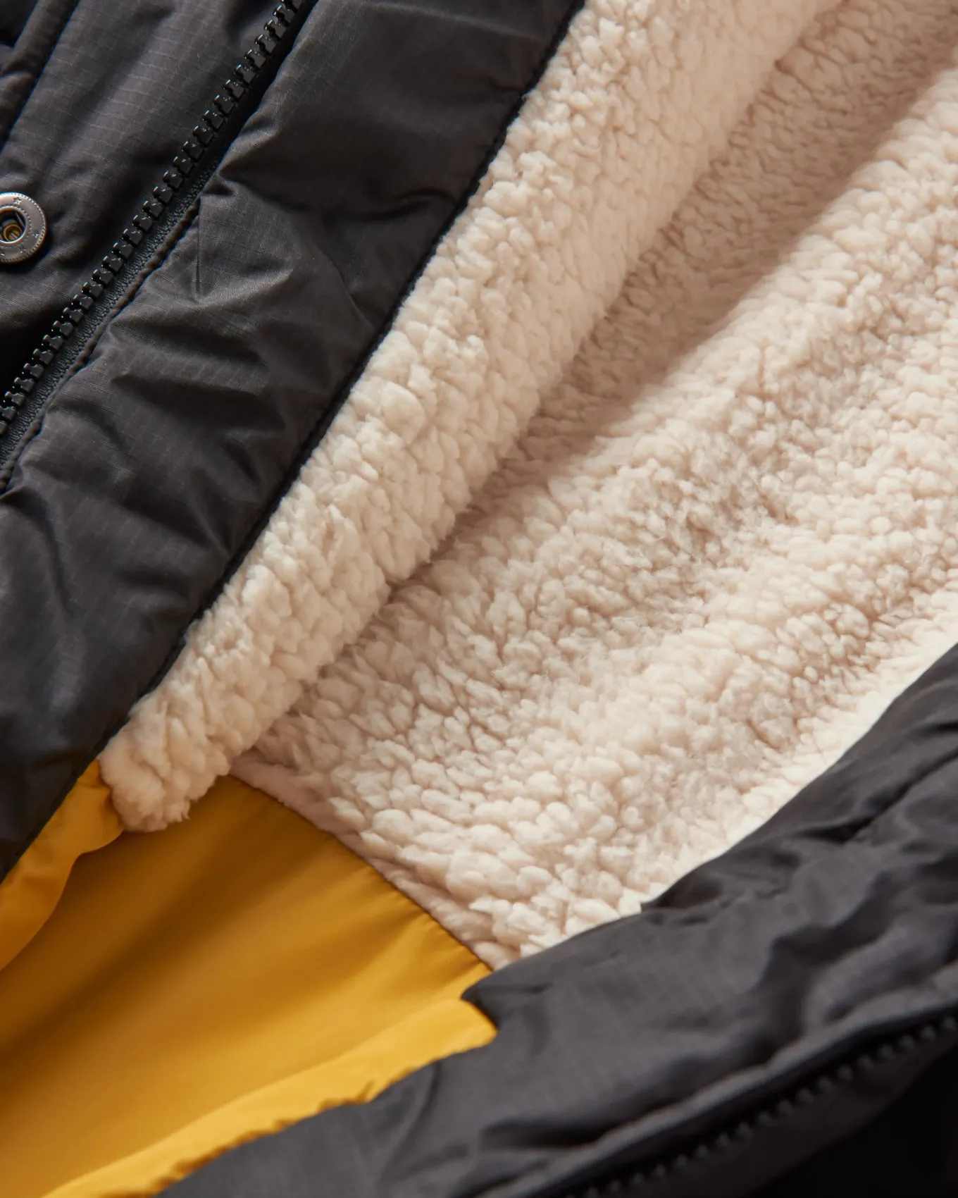 Tasman Recycled 2.0 lange, isolierte Jacke - Schwarz