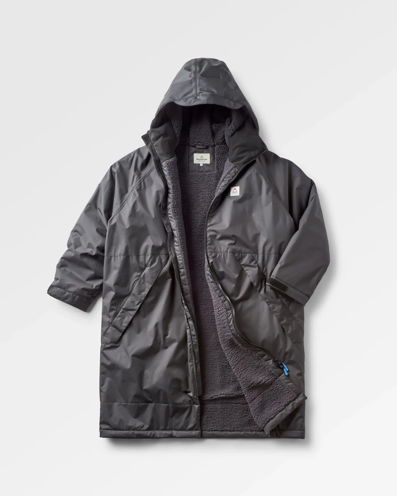 Tempest Recycelter Wasserdichter Surf-Poncho - Schwarz