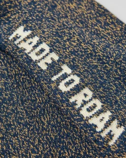 Thorne Socken aus schwerem Stoff - Tiefes Marineblau