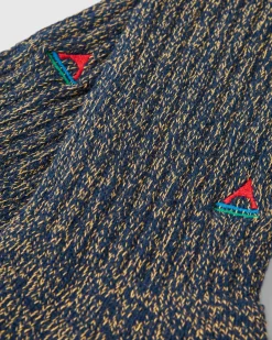 Thorne Socken aus schwerem Stoff - Tiefes Marineblau