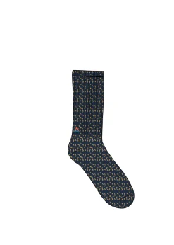 Thorne Socken aus schwerem Stoff - Tiefes Marineblau