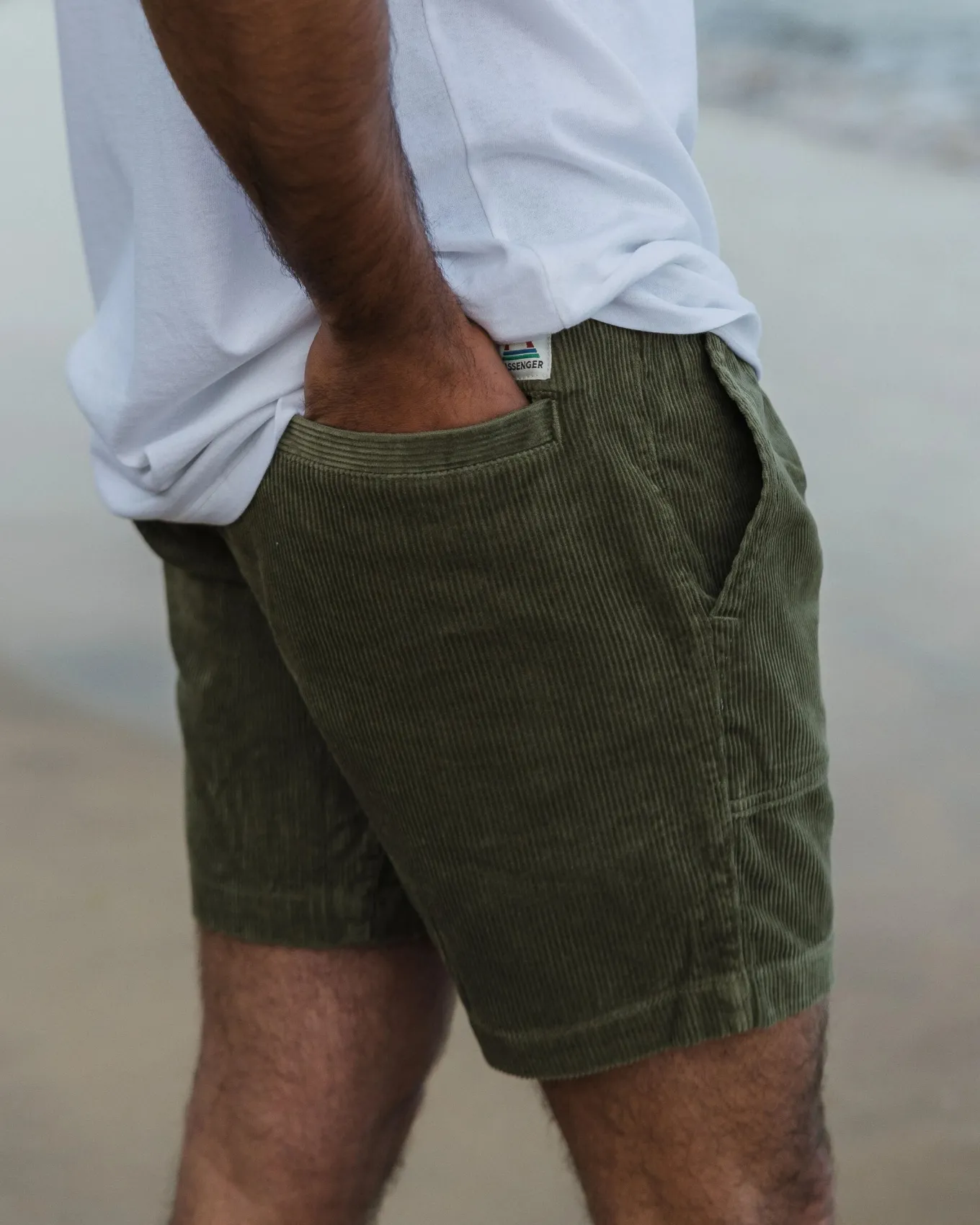 Topanga Cord Shorts - Khaki