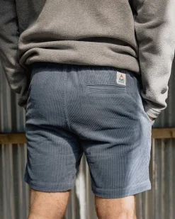 Topanga Cord-Short - Steinblau