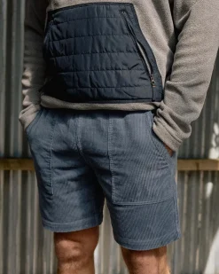 Topanga Cord-Short - Steinblau