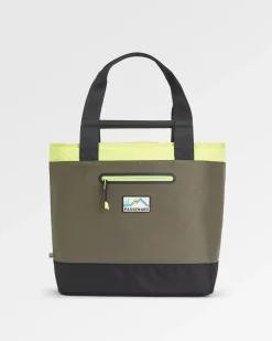 Tote recycelte Kühltasche - Khaki Multi