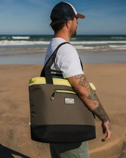 Tote recycelte Kühltasche - Khaki Multi