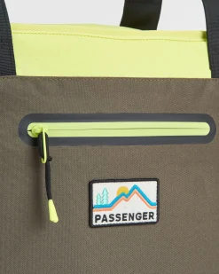 Tote recycelte Kühltasche - Khaki Multi