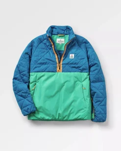 Trace Recycelte Thermore® Isolierte Jacke - Korsarblau/ Dschungelgrün