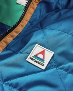Trace Recycelte Thermore® Isolierte Jacke - Korsarblau/ Dschungelgrün
