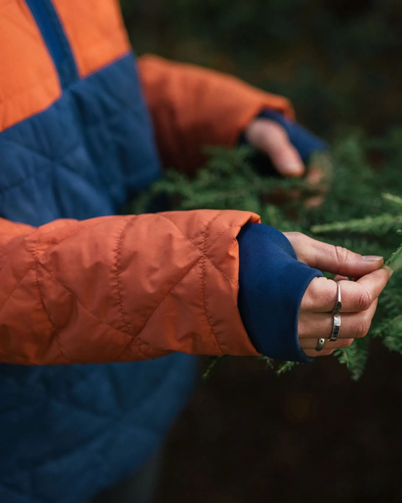 Trace recycyelter isolierter 2.0 Windbreaker - Verbranntes Orange