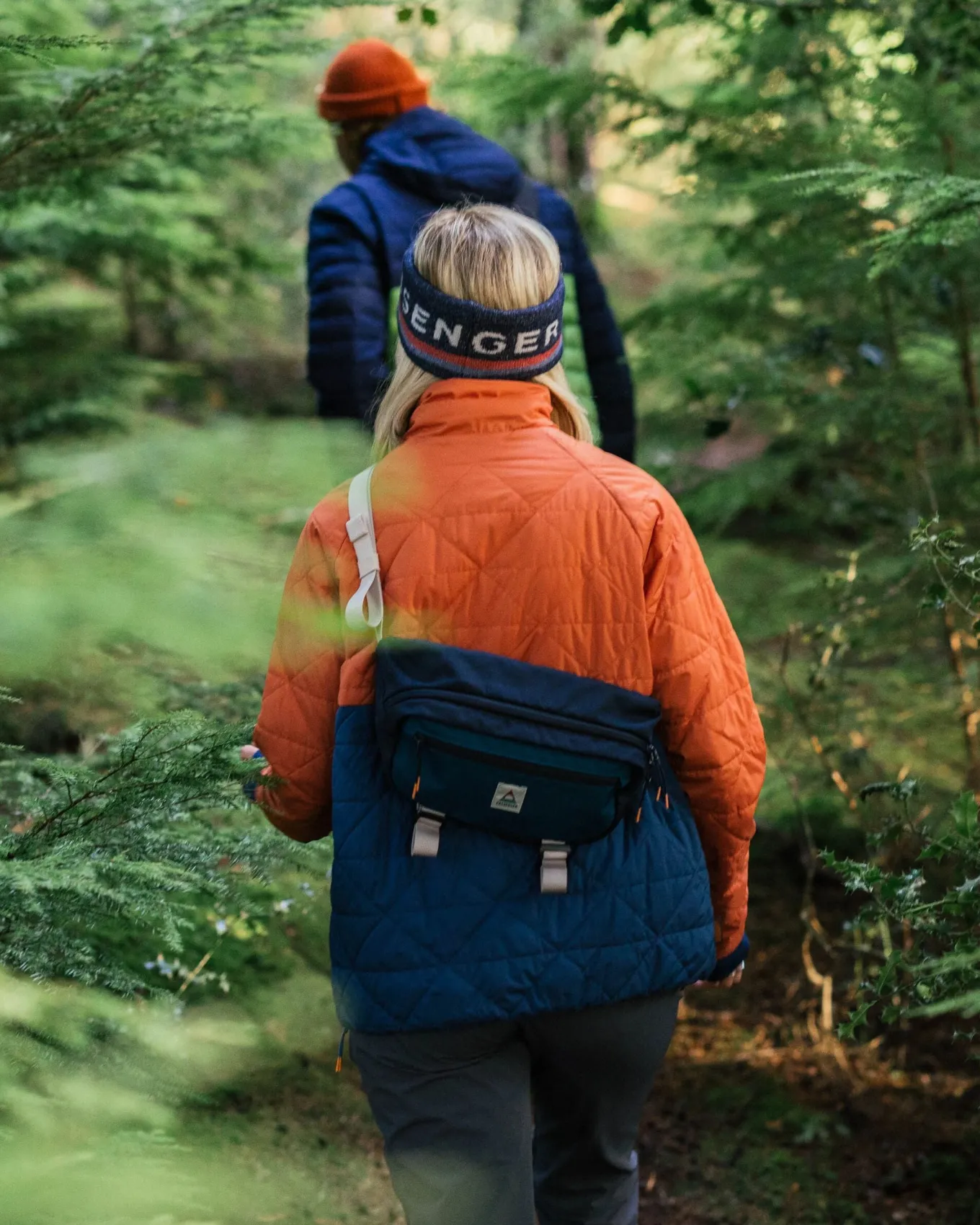 Trace recycyelter isolierter 2.0 Windbreaker - Verbranntes Orange