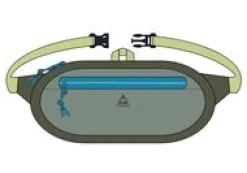 Trail Leichte Recycelte Packbare Bauchtasche - Khaki