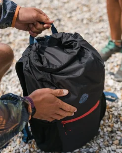 Trail Light Packbarer Rucksack aus recyceltem Material - Schwarz
