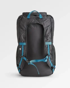 Trail Light Packbarer Rucksack aus recyceltem Material - Schwarz