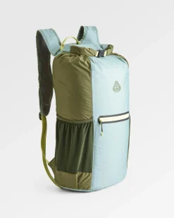 Trail Light Packbarer Rucksack aus recyceltem Material - Khaki
