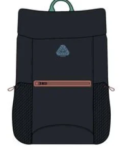Trail Light Packbarer Rucksack aus recyceltem Material - Schwarz