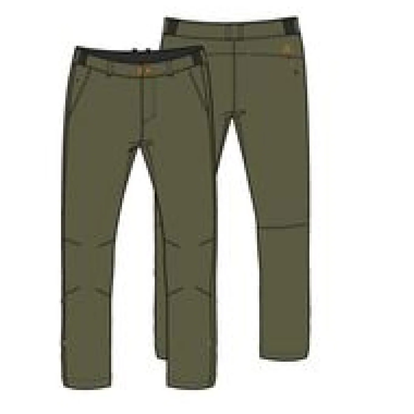 365 Trail Roll Up Hose - Khaki