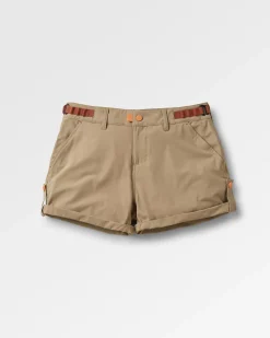 365 Trail Roll Up Shorts - Chinchilla Braun