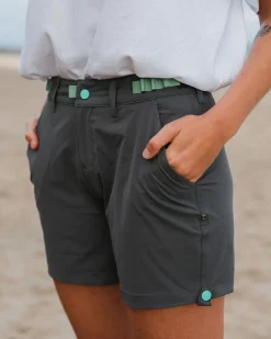 365 Trail Roll Up Shorts - Holzkohle
