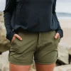 365 Trail Roll Up Shorts - Khaki