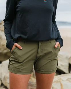 365 Trail Roll Up Shorts - Khaki