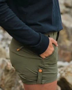 365 Trail Roll Up Shorts - Khaki
