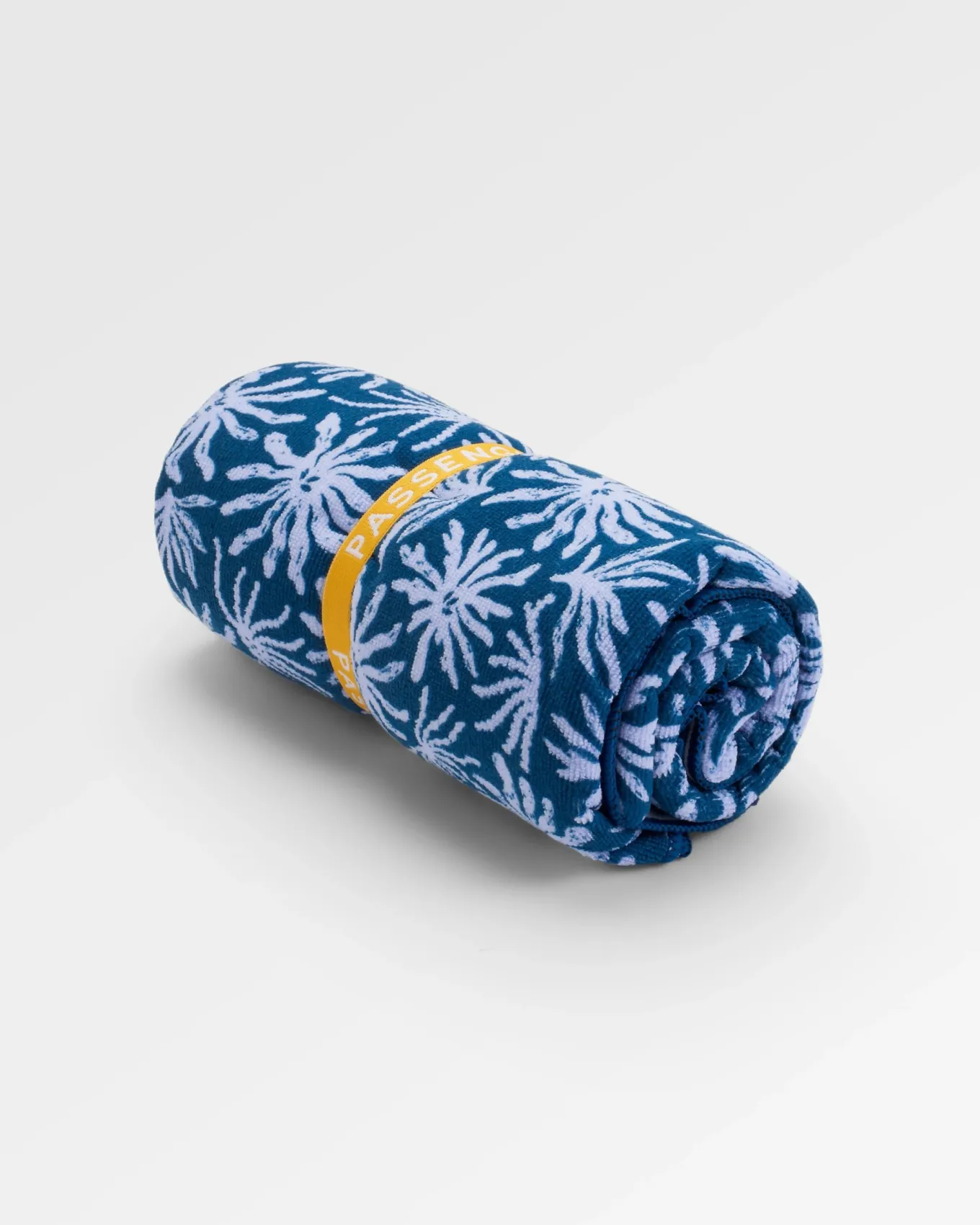 Travel Handtuch aus recycelter Mikrofaser - Seegras Blauer Stahl