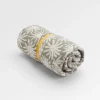 Travel Handtuch aus recycelter Mikrofaser - Seegras Kieselgrau