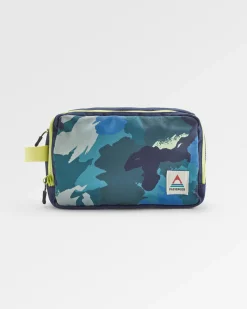 Travel Waschtasche aus recyceltem Material - Alpen-Tarnung Regenwald